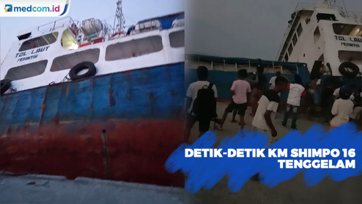 Detik-detik KM Shimpo 16 Tenggelam di Lembata NTT