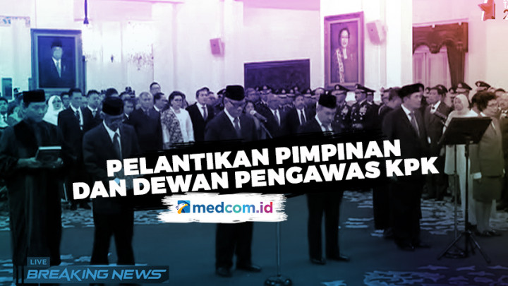Pelantikan Pimpinan & Dewan Pengawas KPK