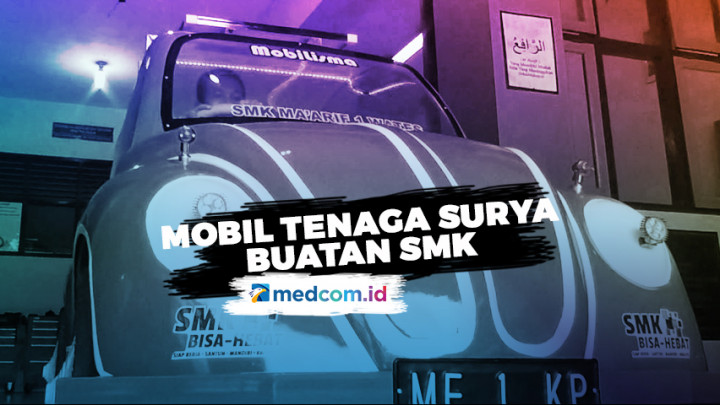 Siswa SMK Membuat Mobil Tenaga Surya