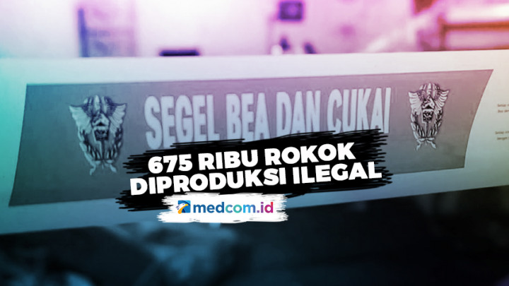675 Ribu Batang Rokok Diproduksi Secara Ilegal