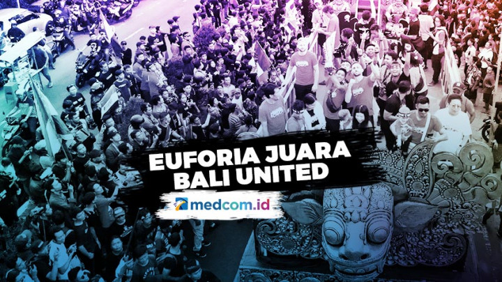 Kemeriahan Euforia Perayaan Juara Bali United