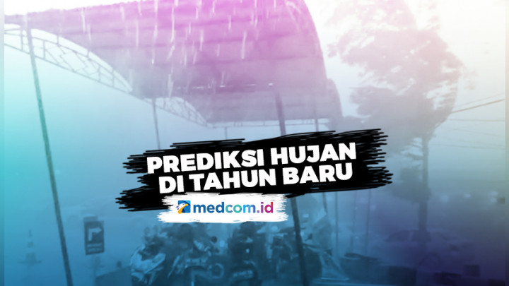 BMKG Prediksi Hujan di Malam Tahun Baru