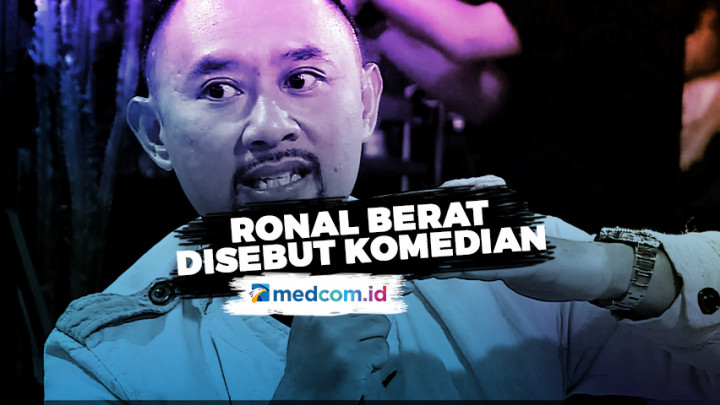Ronal Merasa Berat Disebut Komedian