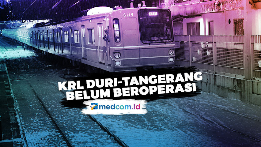 Krl Rute Duri Tangerang Pp Belum Beroperasi Normal