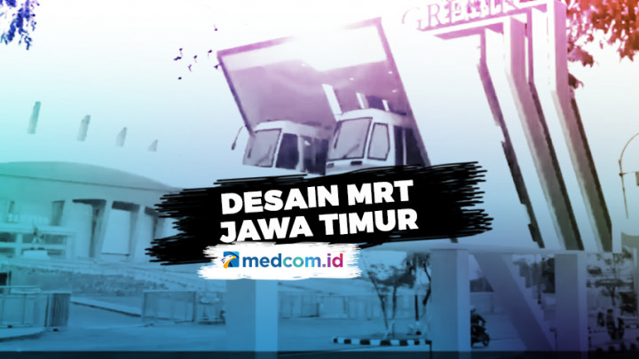 Beginilah Penampakan Desain MRT Jawa Timur