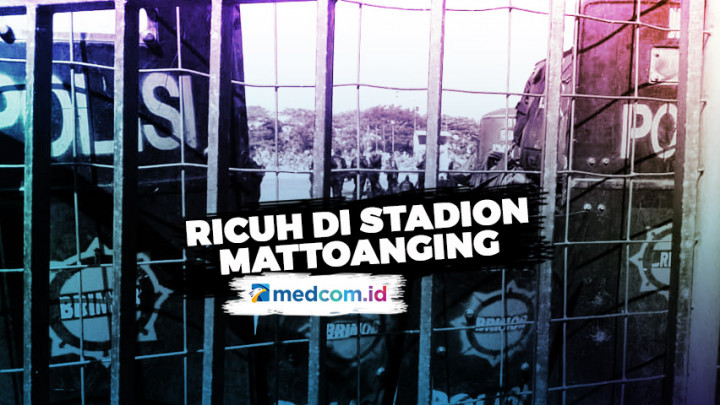 Penertiban Stadion Mattoanging Makassar Berakhir Ricuh
