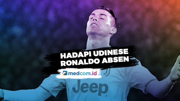 Hadapi Udinese, Ronaldo Absen Akibat Sinusitis
