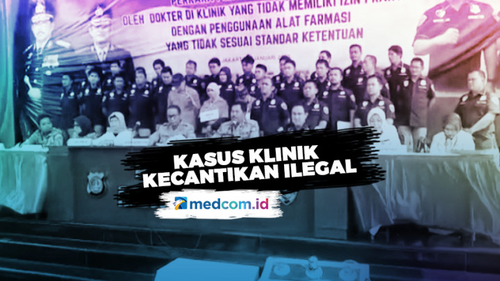 Polisi Ungkap Tersangka Kasus Klinik Kecantikan Ilegal
