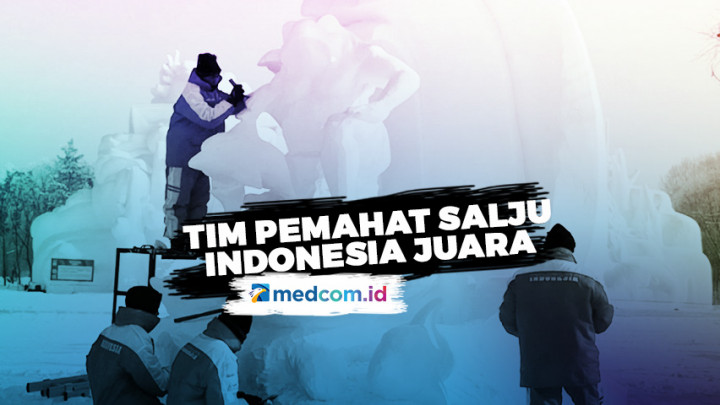 Tim Pemahat Salju Indonesia Juara