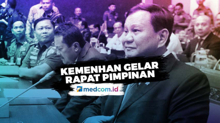 Kementerian Pertahanan Gelar Rapat Pimpinan