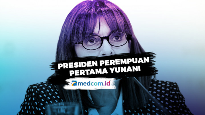 Ekaterini Sakellaropoulou Jadi Presiden Perempuan Pertama Yunani