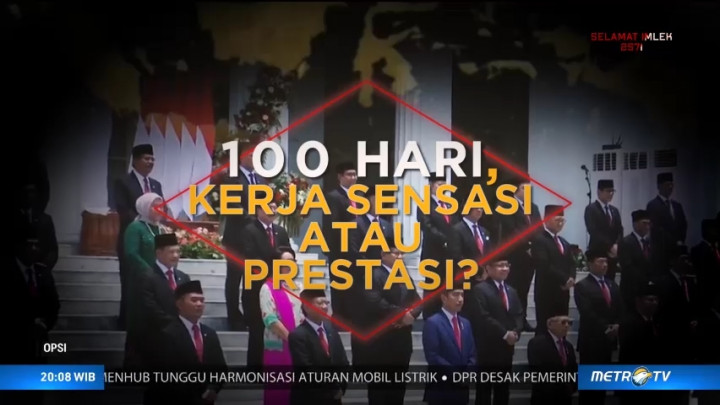 100 Hari Jokowi-Ma'ruf, Kerja Sensasi atau Prestasi? (1)