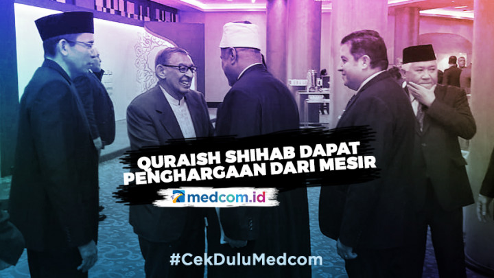 Pemerintah Mesir Beri Penghargaan Quraish Shihab
