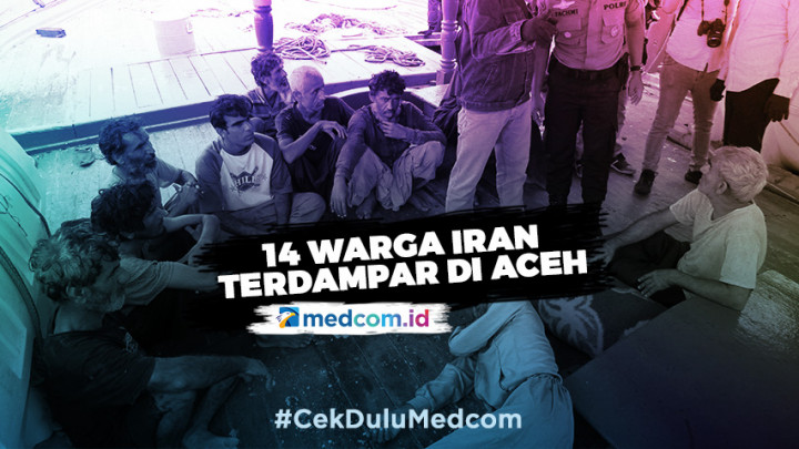 14 Warga Iran Terombang-ambing di Aceh