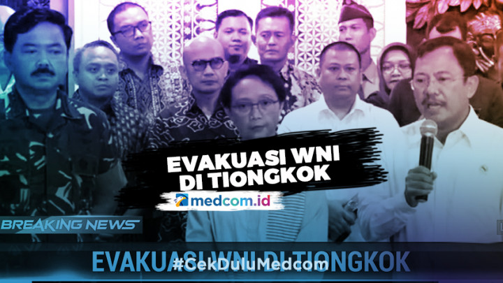 Pelepasan Tim Evakuasi WNI dari Hubei