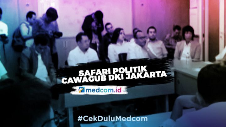 Safari Politik Cawagub DKI Jakarta
