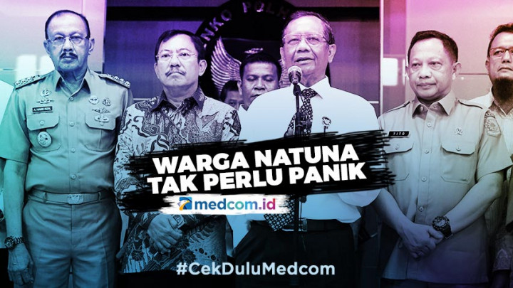 Menko Polhukam: Warga Natuna Tak Perlu Panik
