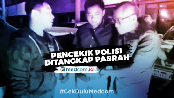 Tak Melawan, Pelaku Penyerangan Polisi Ini Pasrah Saat Ditangkap