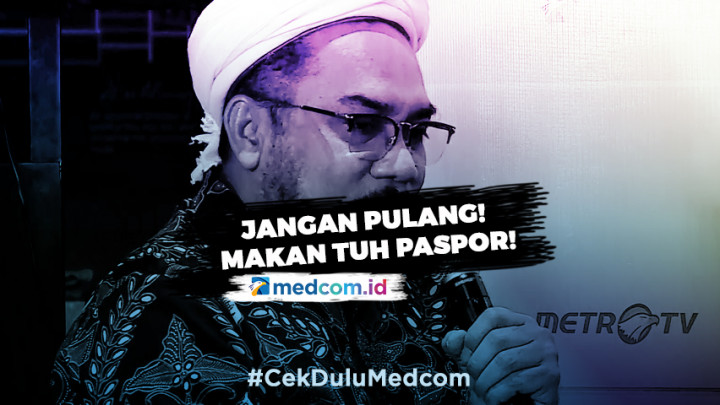 Ngabalin: Kau Sebut RI Thagut, Jangan Pulang! Makan tuh Paspor!