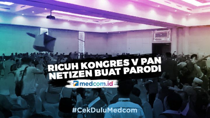Kericuhan Kongres V PAN, Netizen Buat Video Parodi