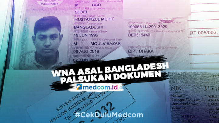 WNA Asal Bangladesh Terancam Lima Tahun Penjara