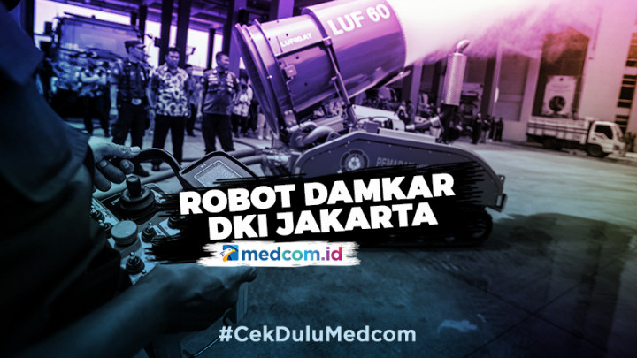 Robot Damkar DKI Jakarta dari Australia & Kroasia