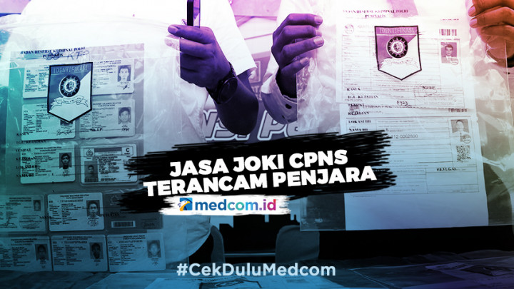 Ketahuan Pakai Jasa Joki CPNS, Terancam 6 Tahun Penjara