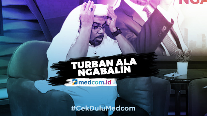 Tutorial Memakai Turban ala Ngabalin