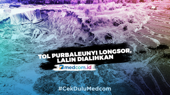 Tol Purbaleunyi Longsor, Lalin Dialihkan