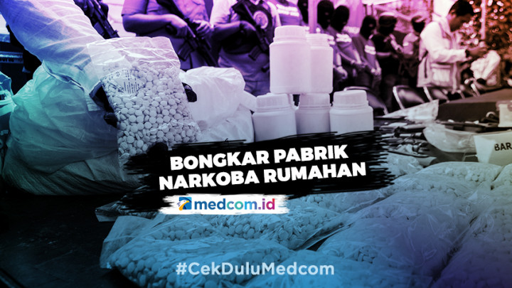 Highlight Primetime News Metro TV - BNN Bongkar Pabrik Narkoba Rumahan di Bandung