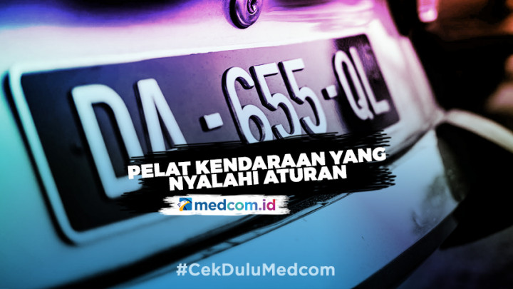 Pelat Nomor Kendaraan yang Menyalahi Aturan, Kena Denda Rp500 ribu