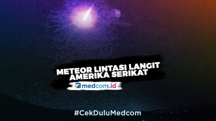 Meteor Melintasi Langit Amerika Serikat