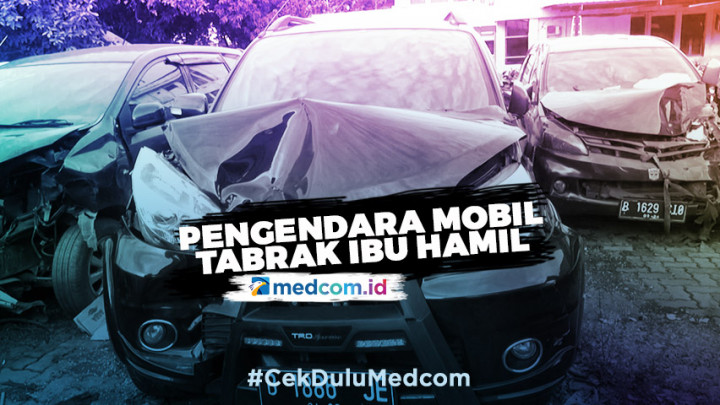 Pengendara Mobil yang Tabrak Ibu Hamil, Berstatus Tersangka