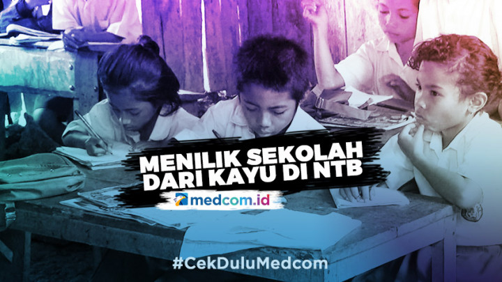 Menilik Sekolah dari Kayu di NTB