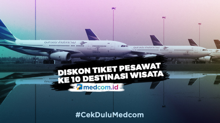 Mulai Hari Ini, Garuda Beri Diskon Tiket Pesawat hingga 50 Persen
