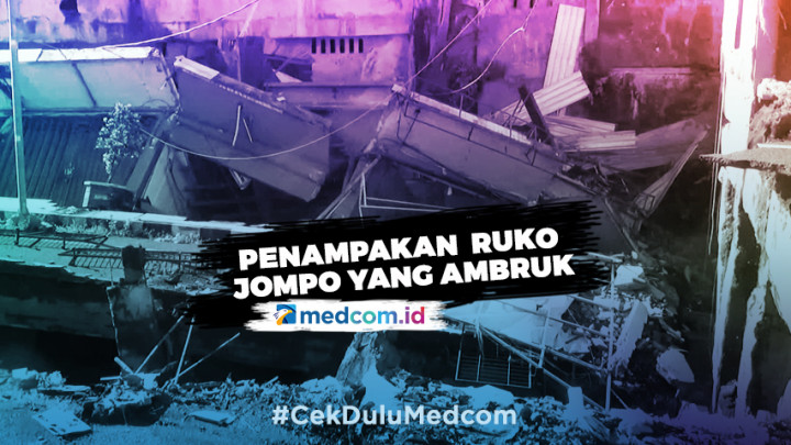 Pengangkatan Reruntuhan Ruko Jompo, Jalan Sultan Agung Ditutup Total