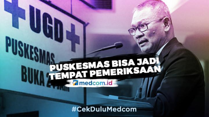 Puskesmas Bisa Jadi Garda Pertama Pemeriksaan Kesehatan