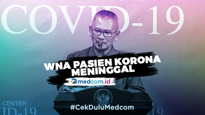 Pasien Korona yang Meninggal WNA Umur 53 Tahun