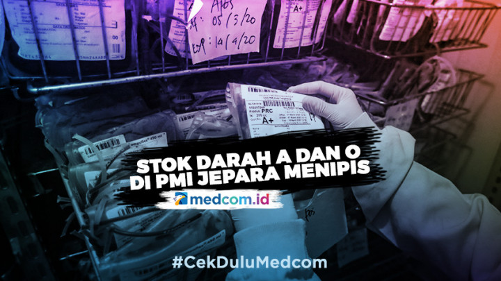 Stok Darah A dan O di PMI Jepara Menipis