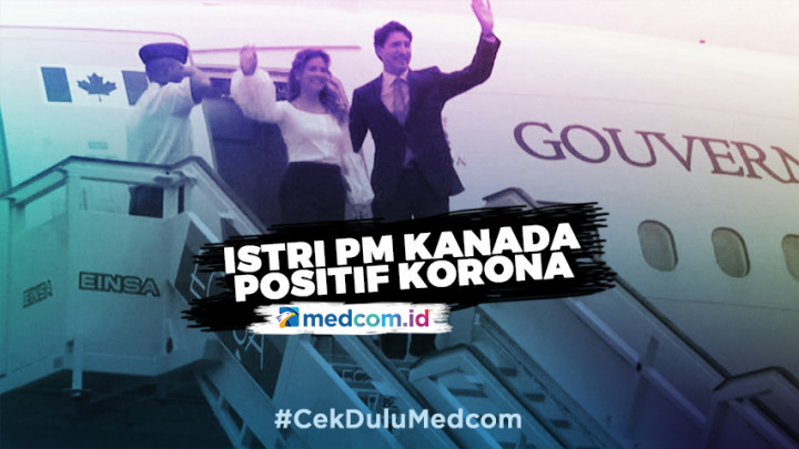 Istri PM Kanada Positif Korona