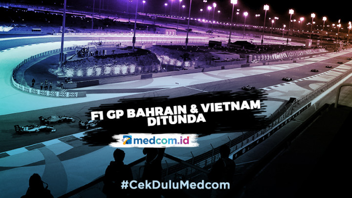F1 GP Bahrain dan Vietnam Ditunda Sementara