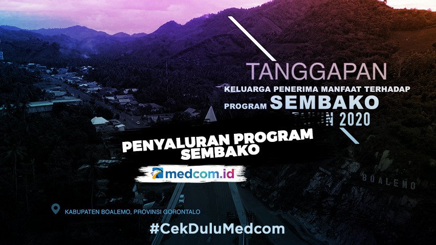 Penyaluran Program Sembako di Provinsi Gorontalo