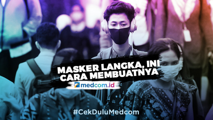 Masker Langka, Ini Cara Membuat Masker Sendiri