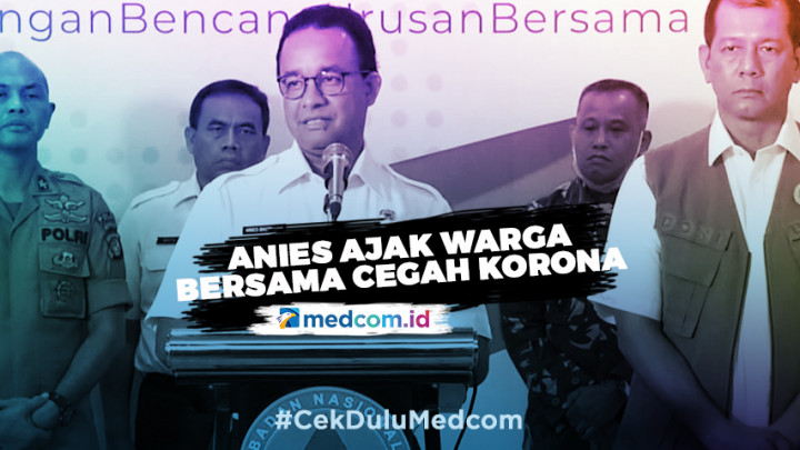 Anies Minta Masyarakat Jadi Pelaku Pencegahan Korona