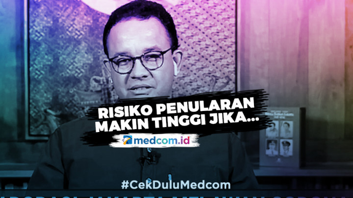 Kata Anies Soal Antrean Penumpang Transportasi Umum