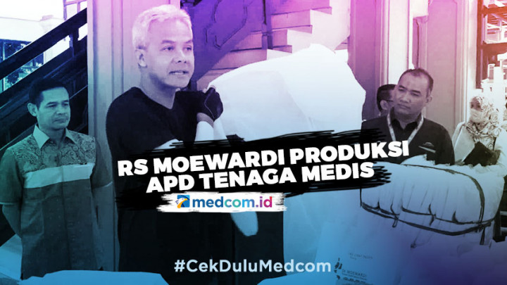 Kelangkaan APD Tenaga Medis, RS Moewardi Produksi Sendiri