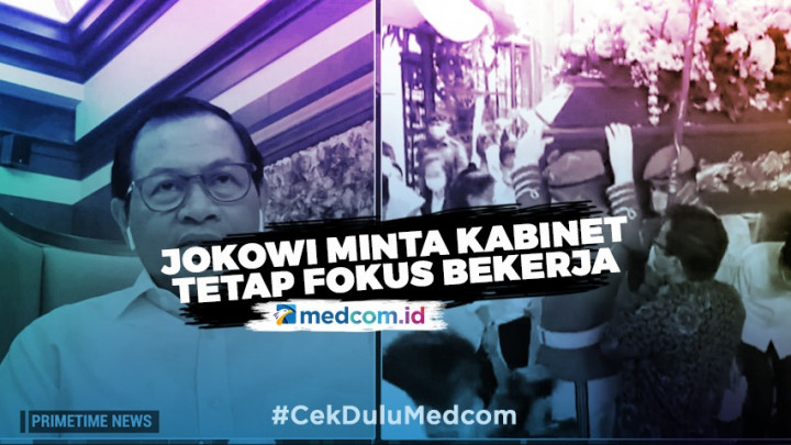 Tengah Berduka, Jokowi Minta Kabinet Tetap Fokus Bekerja - Highlight Primetime News Metro TV