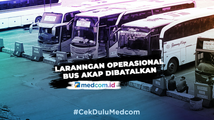 Larangan Operasional Bus AKAP Dibatalkan