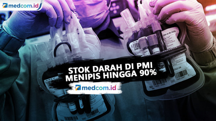 Stok Darah di PMI Menipis Hingga 90%