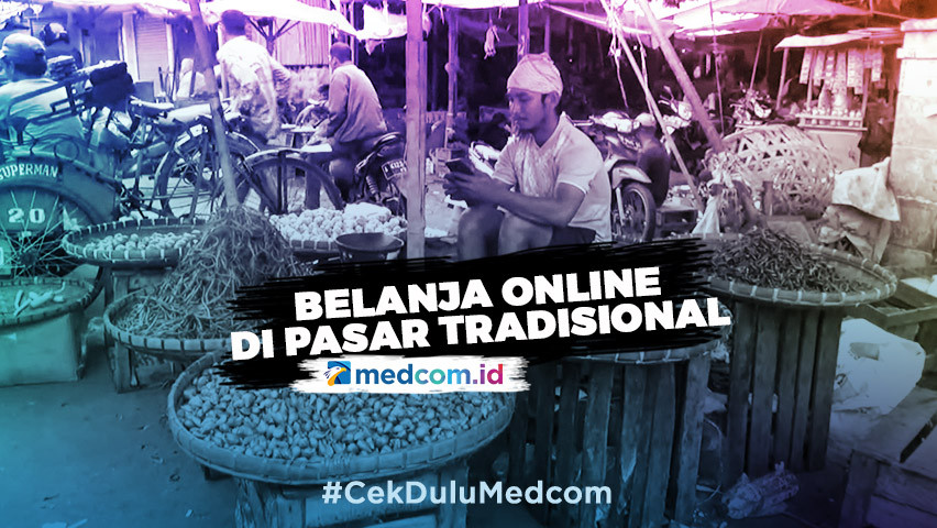 Pasar Tradisional di Kota Cilegon Berlakukan Belanja Online